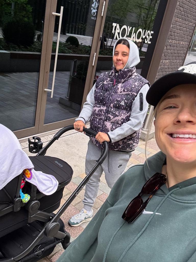 Sam and Kristie with Jagger.