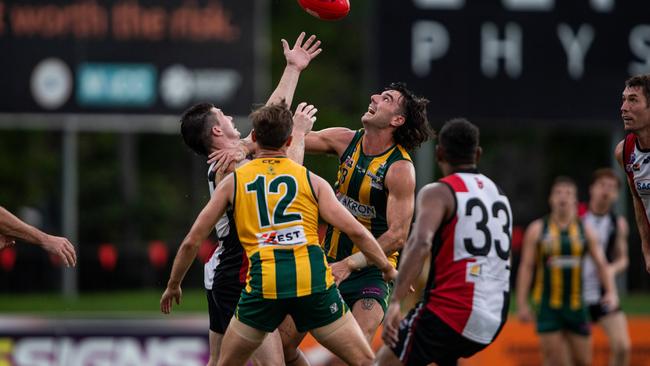 Southern Districts vs PINT 2023-24 NTFL men's elimination final. Picture: Pema Tamang Pakhrin