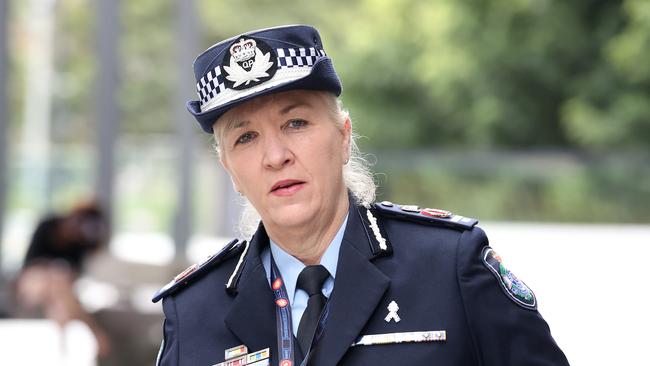 Police Commissioner Katarina Carroll will front the Independent Commission of Inquiry for a second day. Picture: Liam Kidston