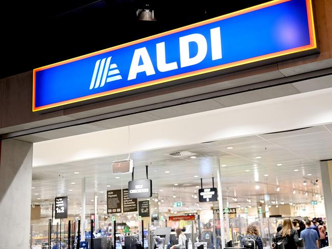 SYDNEY, AUSTRALIA - NewsWire Photos , AUGUST 21, 2022: Generic image of Aldi store. Picture: NCA NewsWire / Jeremy Piper