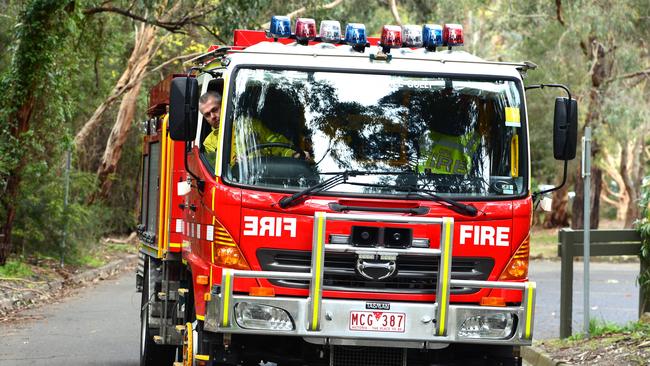 The CFA has been called to a house fire in Diamond Valley. File photo.