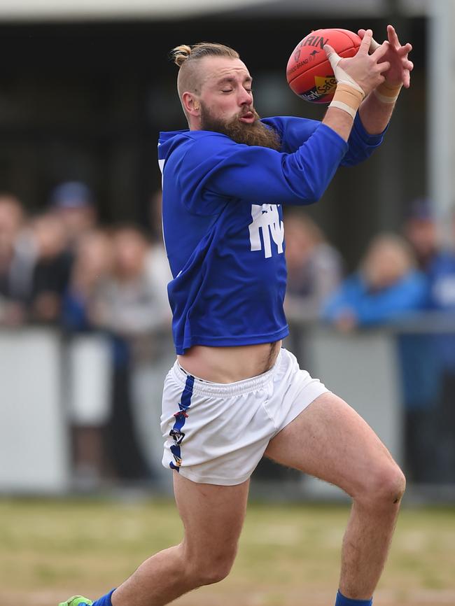 Hastings star Colin McVeigh can take possession even with his eyes closed. Picture: Chris Eastman