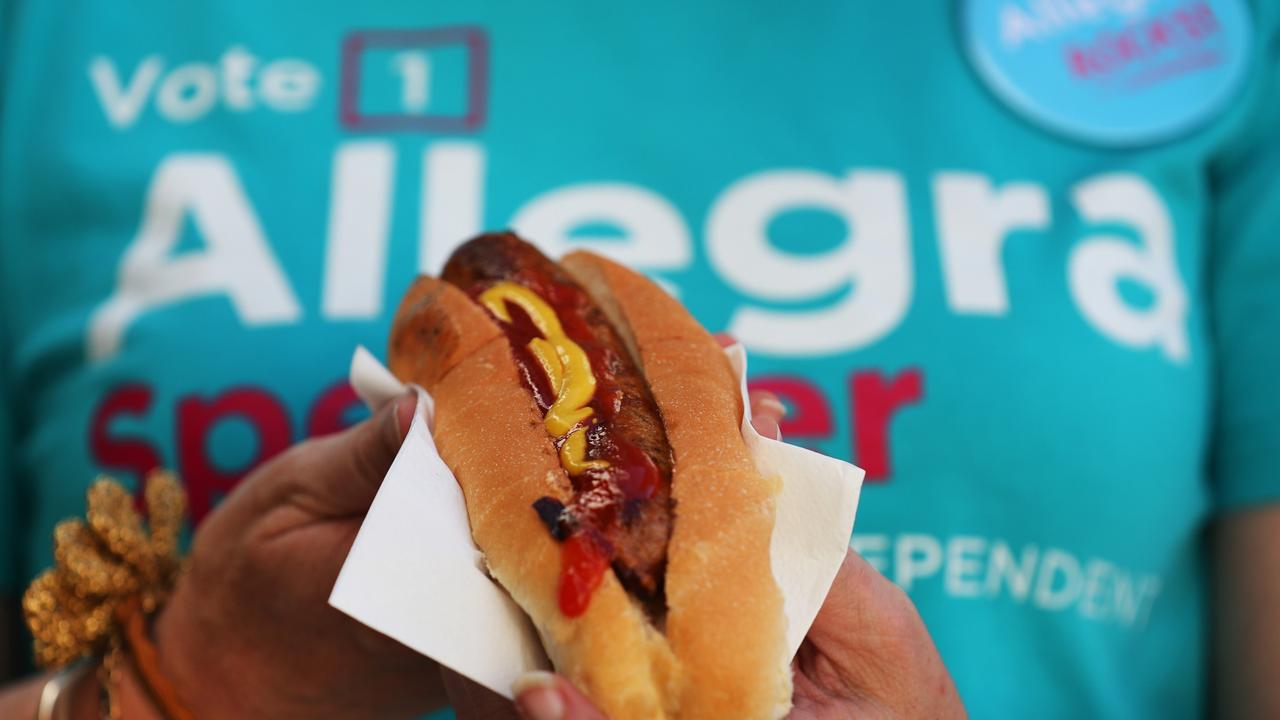 Spender’s democracy sausage snag