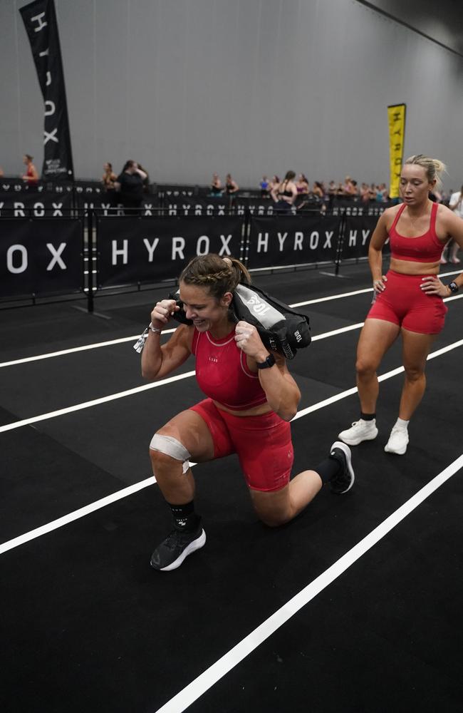 10000 athletes put their fitness to the test in a massive Hyrox competition this weekend (14-15 Dec) at Melbourne Exhibition and Convention Centre. Picture Valeriu Campan