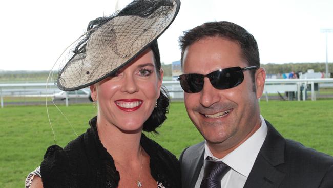Kerri-Lyn and Michael Stewart in 2013. Picture: Darryn Smith