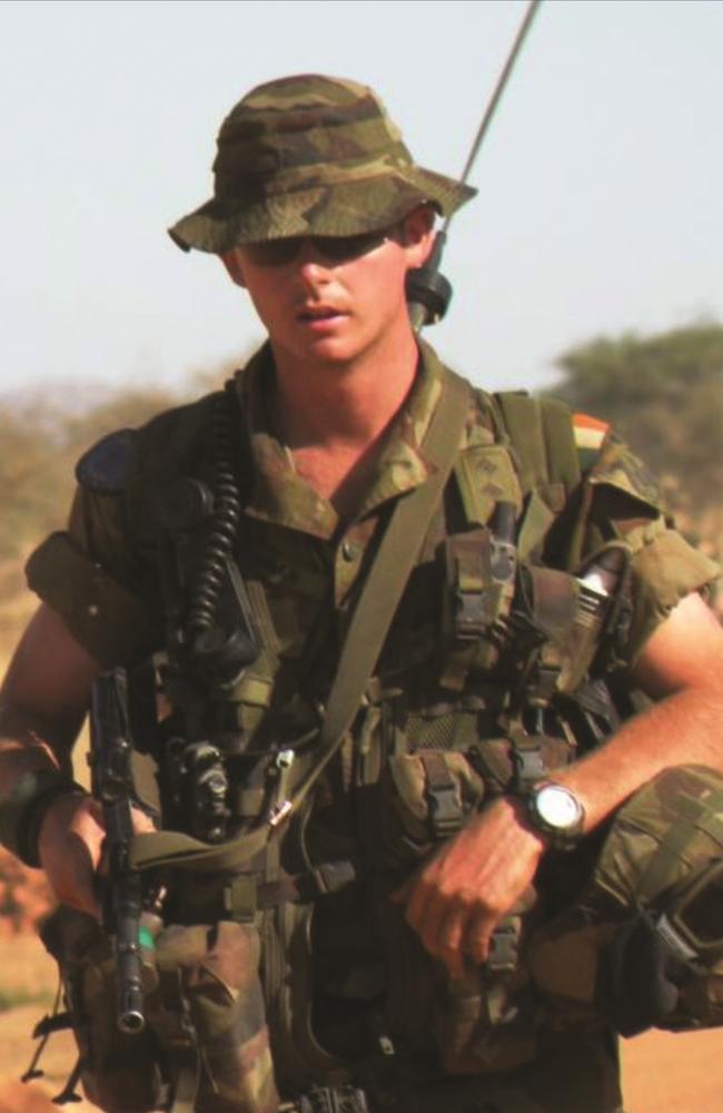 Billy Hedderman in the army