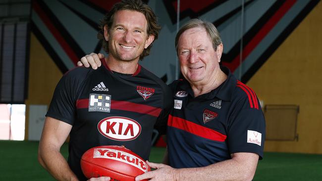 Kevin Sheedy has not yet spoken to James Hird. Picture: Wayne Ludbey