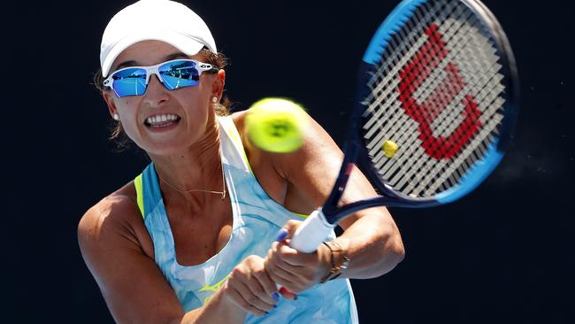 Top seed Arina Rodionova fell in the sem-final to Tammi Patterson. Picture: Michael Klein