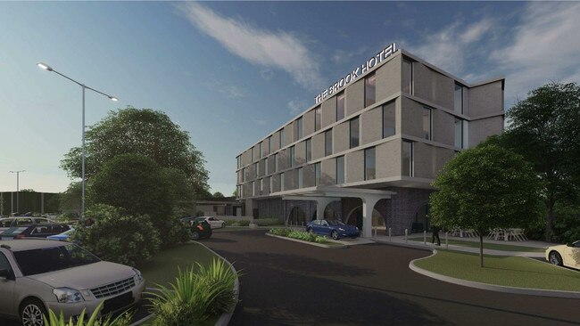 Plans to redevelop the Brook Hotel will include a Dan Murphy's.