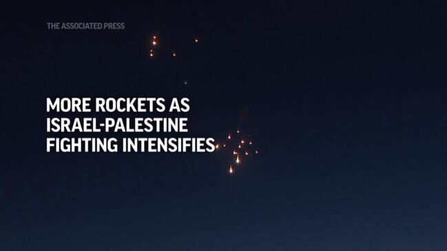 More rockets as Israel-Palestine fighting intensifies