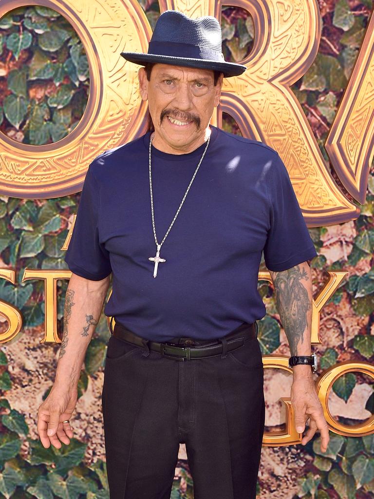 Danny Trejo (the voice of Boots) at the world premiere of the Queensland-filmed Dora and the Lost City of Gold at Regal LA cinemas. Picture: Matt Winkelmeyer/Getty Images