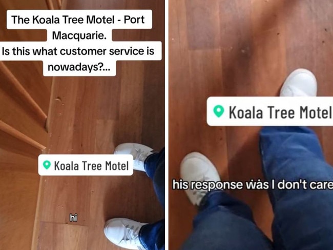 Motel’s stunning response to cockroach infestation. Picture: TikTok@kittti28