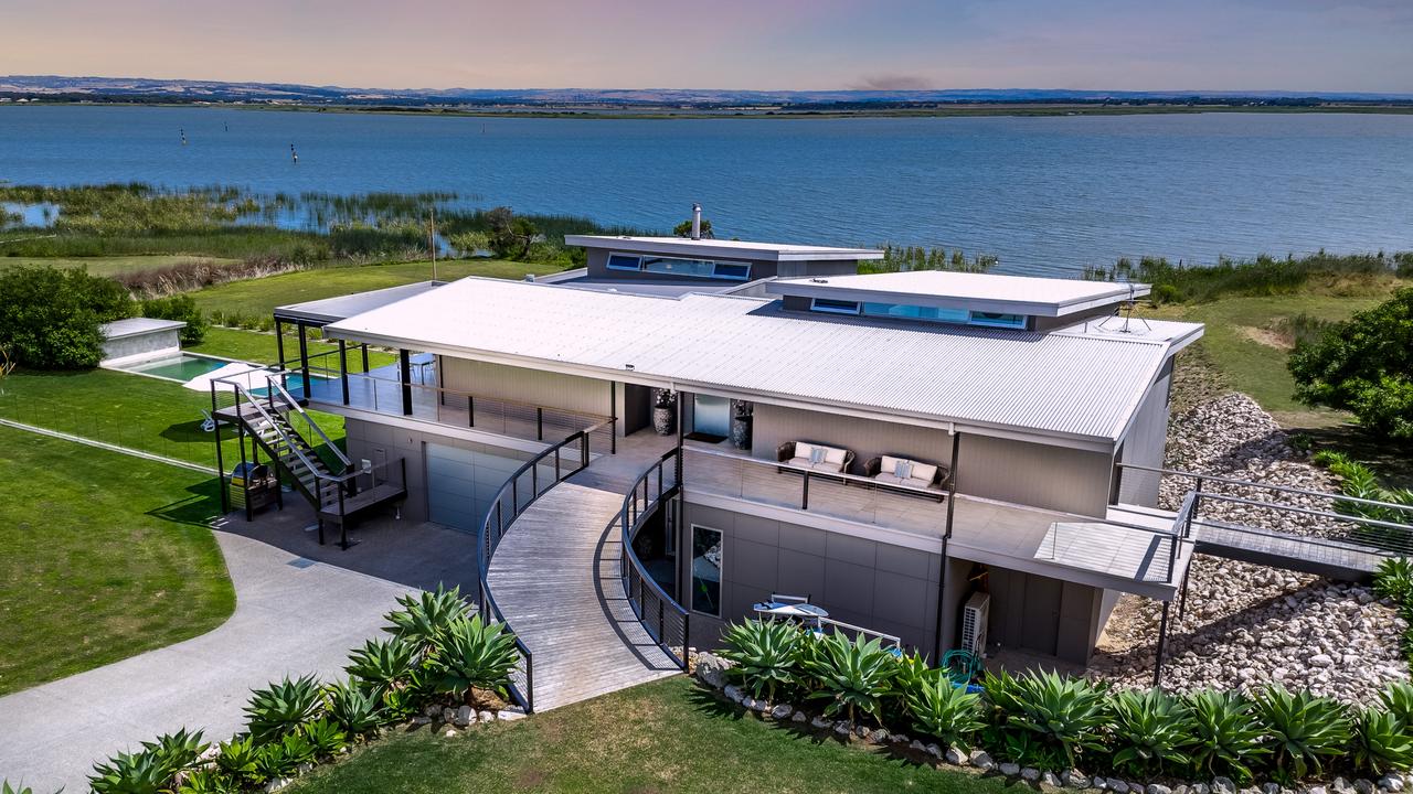 Listings are up 58 per cent on the average for Hindmarsh Island.