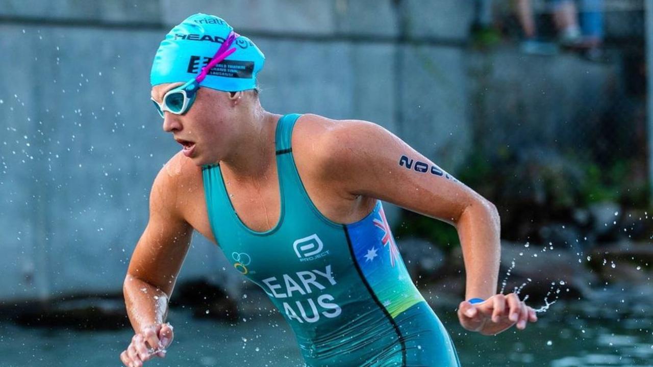 Australian tri-athlete Alexa Leary from Noosa, Queensland has been injured while training Picture Instagram @alexaleary.tri