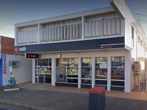 National Australia Bank (NAB) Charleville branch.