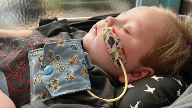 Online fundraiser organised for 20-month-old Levi, who has been left with irreversible brain damage after the negligence of a hospital. Photo: Supplied