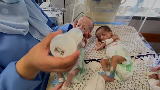 Gaza's premature babies bound for Egypt after evacuation