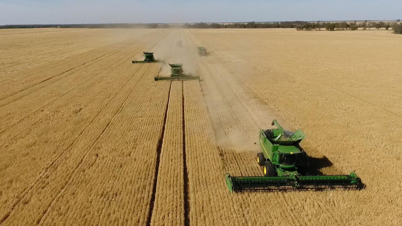 Macquarie Agriculture – the nation’s second-biggest farmland investor – has listed for sale its Lawson Grains portfolio comprising 105,000ha. Picture: LAWD website