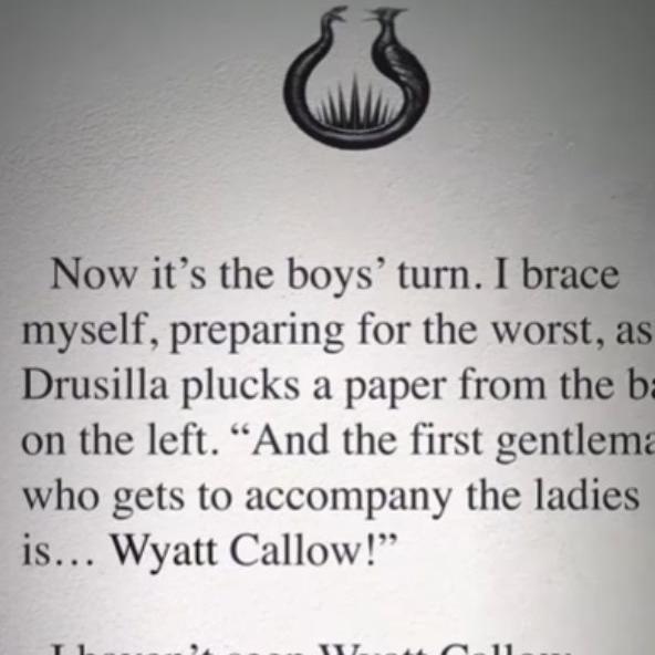 Wyatt Callow was definitely not what I was expecting! Picture: Instagram