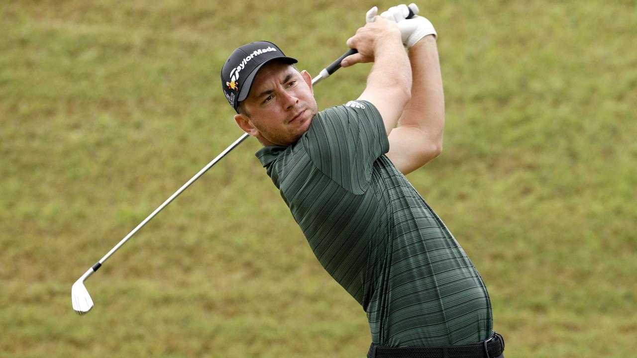 Lucas Herbert has earned his Masters ticket, Picture: Cliff Hawkins/Getty Images/AFP