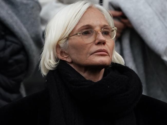 Actress Ellen Barkin regularly attended proceedings during Harvey Weinstein’s rape trial at Manhattan Supreme Court in 2020. Picture: TIMOTHY A. CLARY / AFP