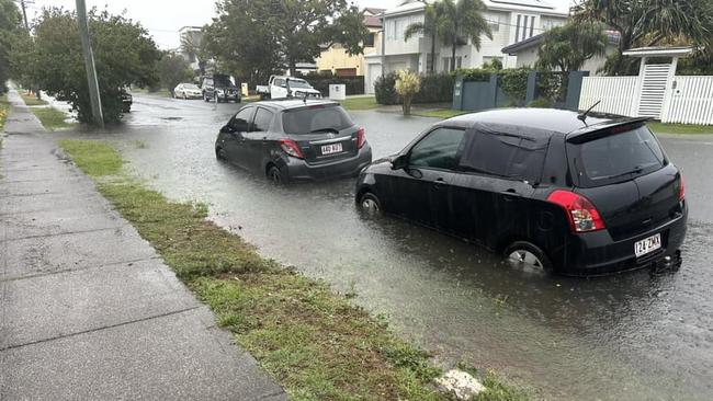 Missy Bevan shared a photo Palm Beach flooding. Photo: Missy Bevan/Facebook