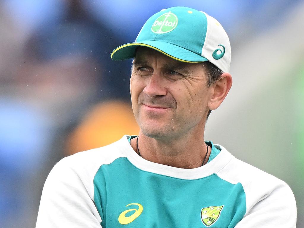Langer may be in his final game as Australian coach. Picture: Steve Bell/Getty Images