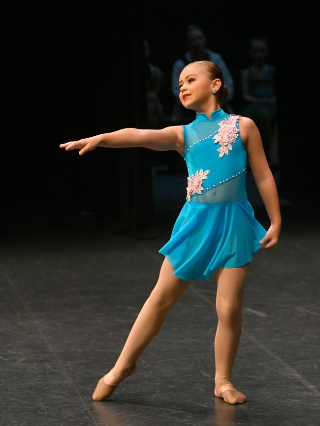 Townsville Eisteddfod. Modern Dance. Age 10. Slow Tempo Solo. Charlotte Lake. Picture: Evan Morgan