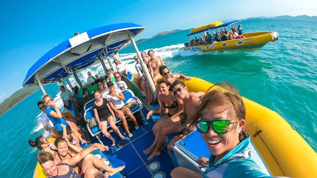 Ocean Rafting added a new boat to its fleet 'purely for the cruise ship business' before that market dried up. Picture: Supplied