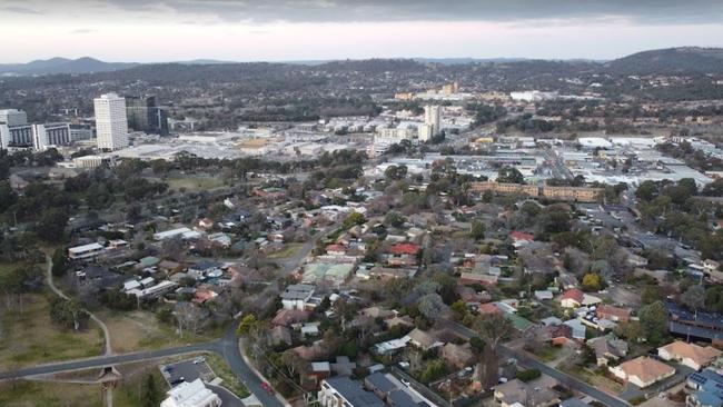 Woden Valley. Picture: J Rhind