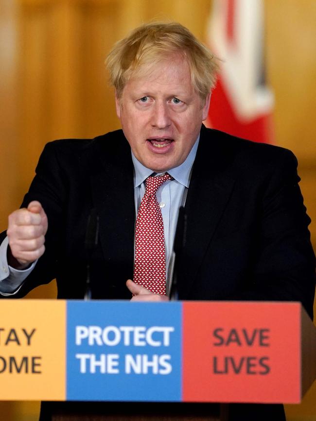 British Prime Minister Boris Johnson. Picture: AFP