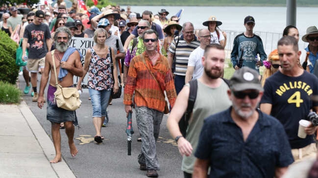 Freedom Rally in Cairns