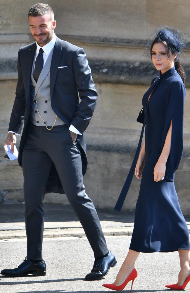 Royal wedding 2018: David Beckham, Victoria Beckham, attend | news.com ...