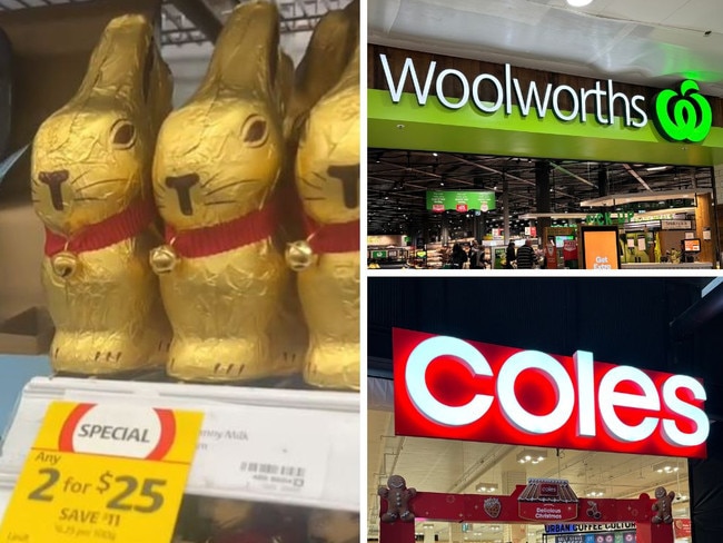 ‘What a joke’: Shock price of Coles, Woolies item. Picture: