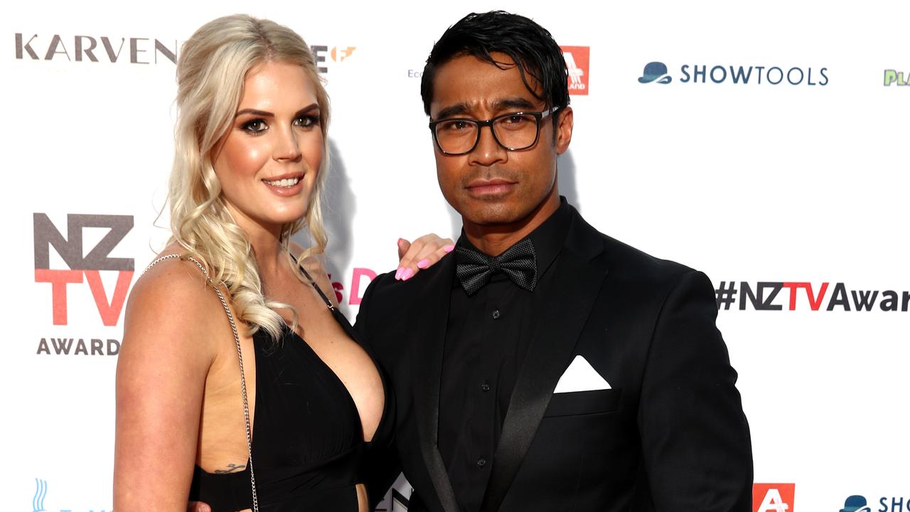 Pua Magasiva and Lizz Sadler in 2017.
