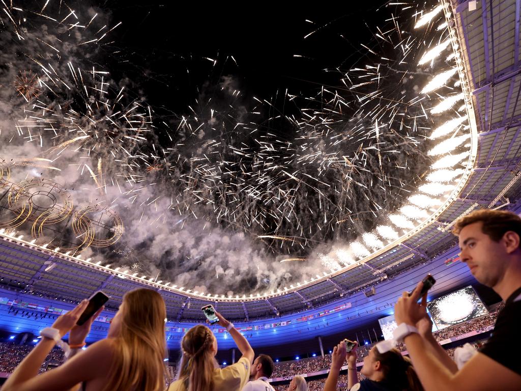 It was a visual feast after 16 days of intense competition, highs, lows and controversy. Picture: Carl Recine/Getty Images