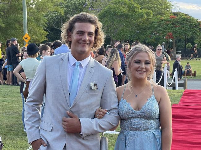 Aldridge State High School students celebrate their formal.