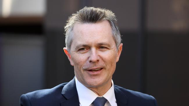 Federal Education Minister Jason Clare wants to give struggling university students a ‘fair crack’ at getting a degree. Picture: Liam Kidston