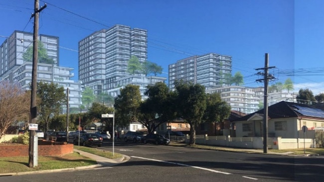 The plans have been lodged with Canterbury-Bankstown Council. Picture: Planning documents