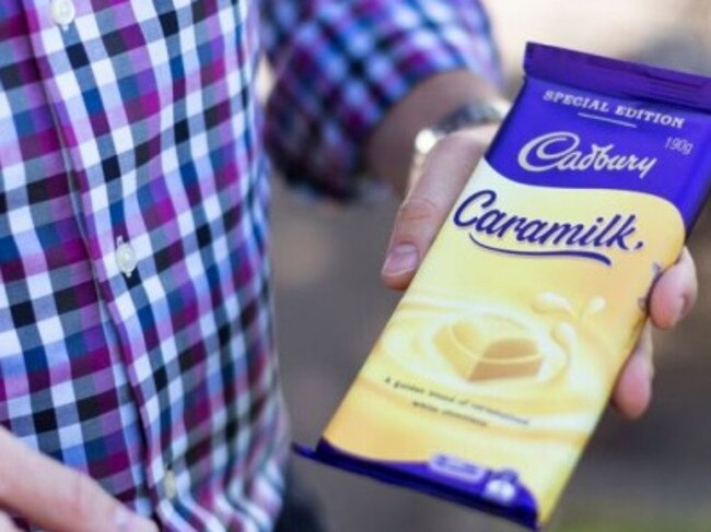 Cadbury Caramilk has been flying off the shelves. Picture: Supplied