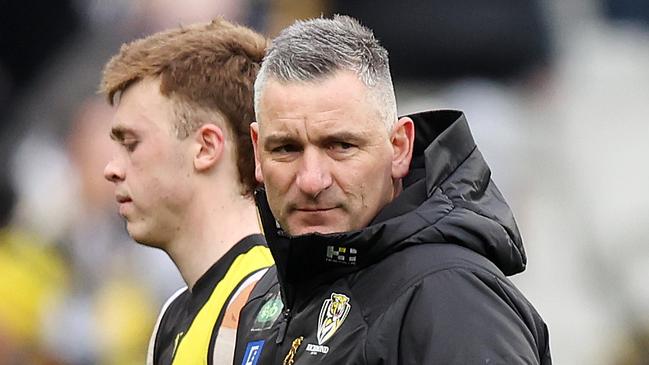 Richmond coach Adem Yze. Picture: Mark Stewart