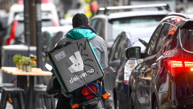 Delivery services such as Deliveroo are in the federal government’s sights.