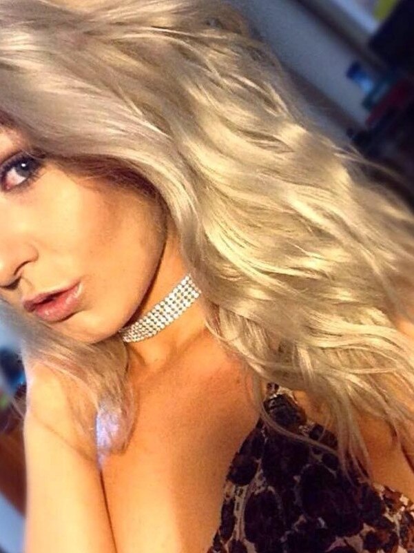 Holly Powers, 25, has been charged as an accessory after the fact to murder. ID by Madeline Crittenden. Picture: Supplied.