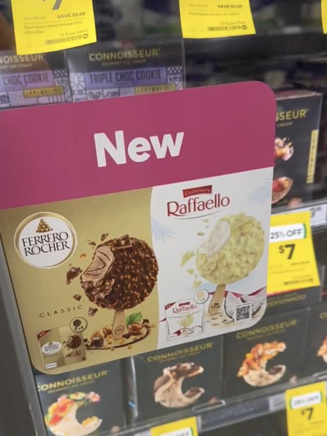 Aussies are reportedly ‘racing’ to supermarkets for this new dessert in Woolworths. Picture: TikTok/nectoriouspapi