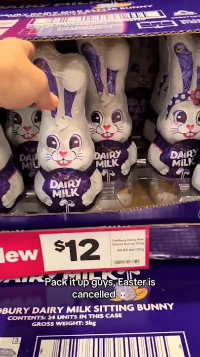 Price of Easter chocolate leaves bad taste in Aussie's mouths.