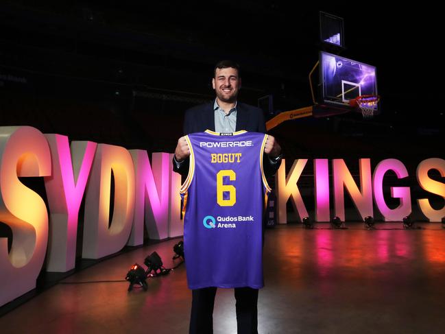 Andrew Bogut and the Sydney Kings will take on the LA Clippers. Picture: Phil Hillyard