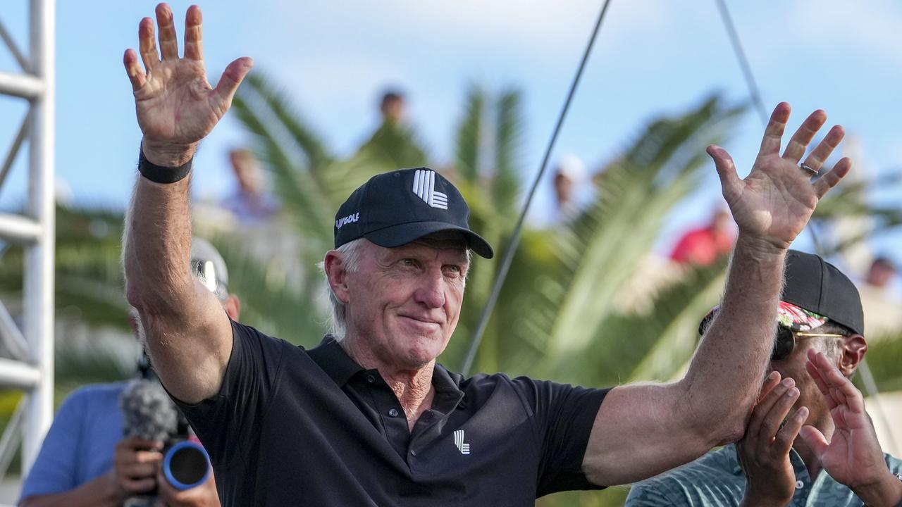 Greg Norman says every PGA Tour player should be thanking LIV Golf. Picture: AFP Images