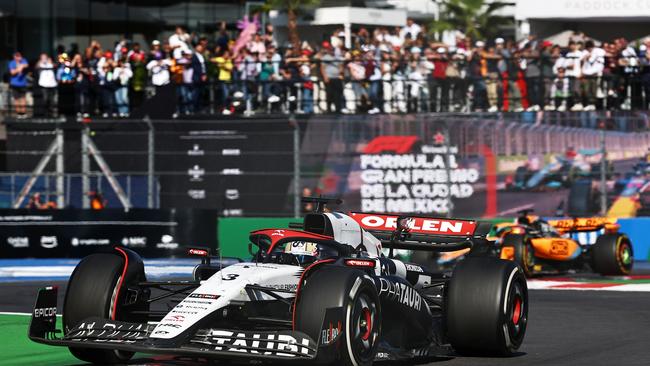 Daniel Ricciardo held on for a seventh-placed finish. Picture: Getty