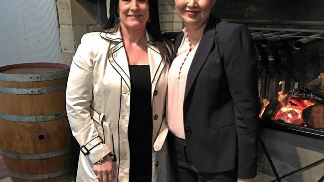 Di Booth (Investment Collective) and Jenny Powel (Pat ODriscoll Rockhampton) at the Regional Women's Network of CQ seminar. Picture: contributed