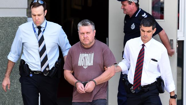 September 20, 2016 file photo of Rick Thorburn who has been sentenced to life in prison for the murder of his 12-year-old foster daughter Tiahleigh Palmer in October 2015. Photo: AAP Image/Dave Hunt